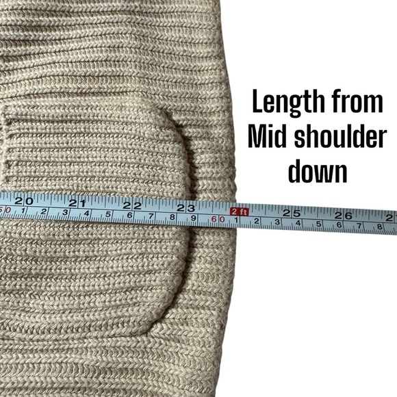 Sutton Studio Bloomingdale’s 100% cotton ribbed knit button down cardigan XL - Picture 8 of 10